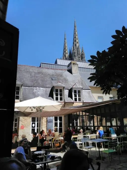 Quimper Hyper Centre T2 Balcon Lumineux Calme Lägenhet